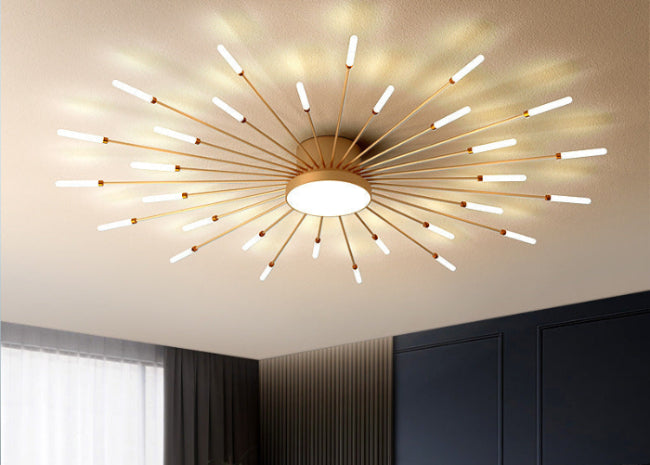Firework/Sunburst Ceiling Light