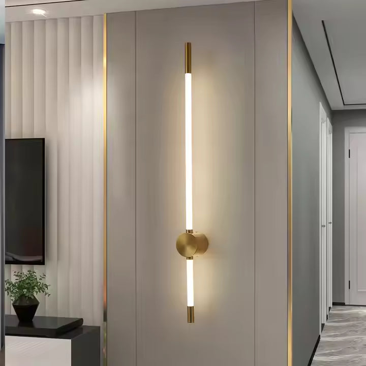 Minimalist Modern Long Strip LED Wall Light