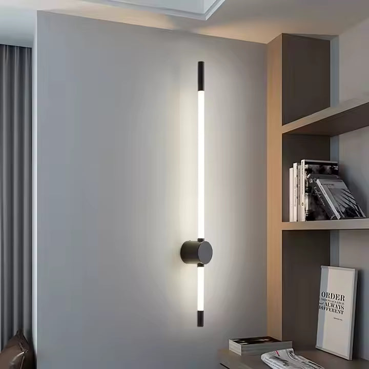 Minimalist Modern Long Strip LED Wall Light