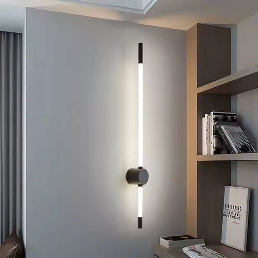 Minimalist Modern Long Strip LED Wall Light
