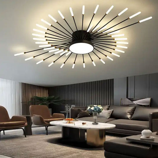 Firework/Sunburst Ceiling Light