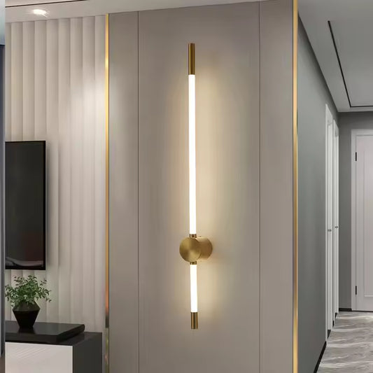 Minimalist Modern Long Strip LED Wall Light